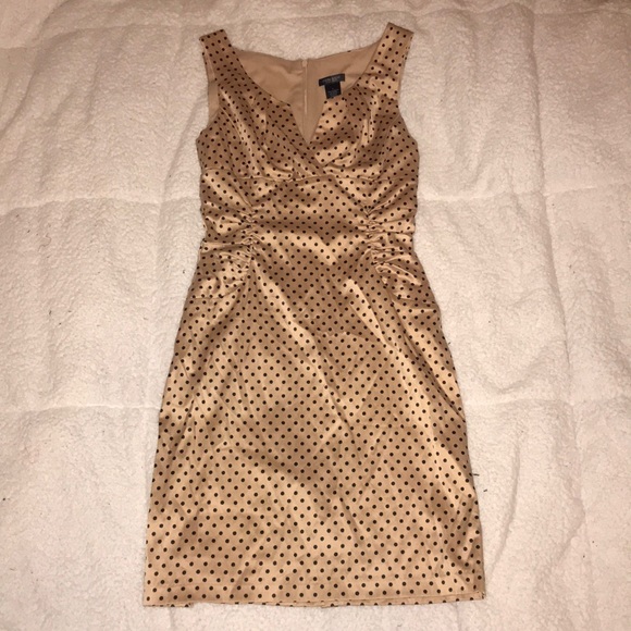 Polka Dot Champagne Dress - Picture 9 of 9